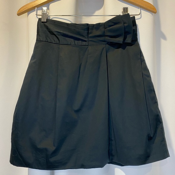 Black BCBG High Waisted Mini Skirt - Picture 4 of 5